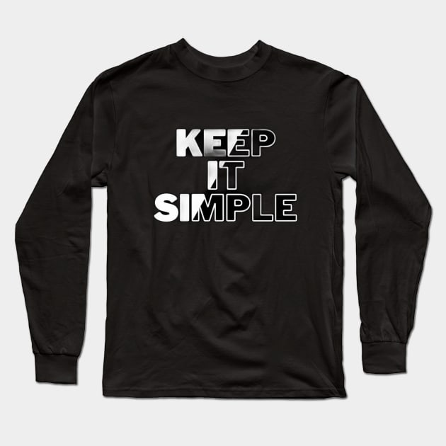 keep it simple Long Sleeve T-Shirt by  Faya